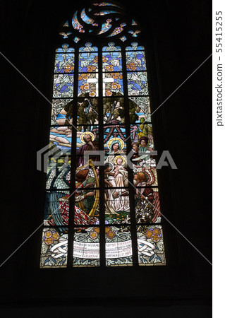 kutna hora dome saint barbara church window glass kutna hora dome saint barbara church window glass 55415255