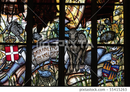 kutna hora dome saint barbara church window glass 55415263