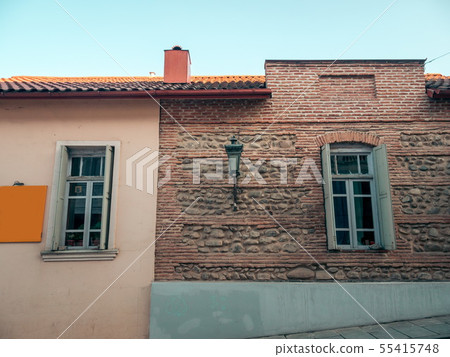 Old building in Signaghi town.Georgia 55415748