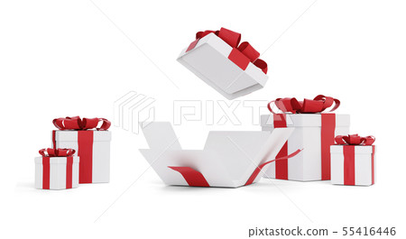 presents for Christmas with opened christmas presents for Christmas with opened christmas 55416446