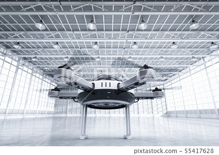 drone in factory drone in factory 55417628