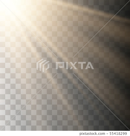 Vector transparent sunlight special 55418299