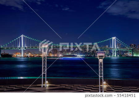 Tokyo Bay night view 55418451