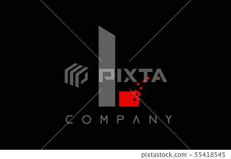 alphabet letter L logo company icon design - Stock Illustration ...