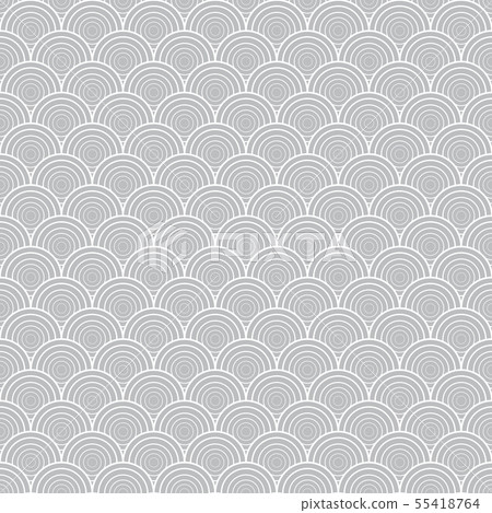 Grey vector illustration with graphic shell Grey vector illustration with graphic shell 55418764
