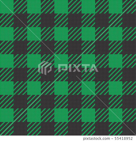 Vector seamless texture with vichy cage ornament. 55418952