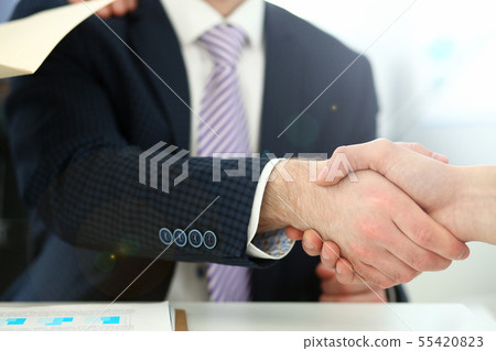 Witty boss in suit Witty boss in suit 55420823