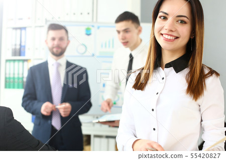 Beutiful female in office Beutiful female in office 55420827