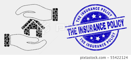 Vector Pixelated Hands Care Home Icon and Distress The Insurance Policy Watermark Vector Pixelated Hands Care Home Icon and Distress The Insurance Policy Watermark 55422124