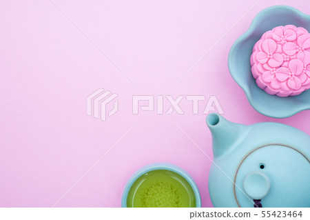 Chinese mid-autumn festival food. Chinese mid-autumn festival food. 55423464
