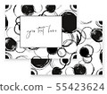 Grunge styled card for web-design, printing 55423624