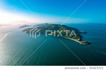 Aerial view of Angel Island Aerial view of Angel Island 55423721