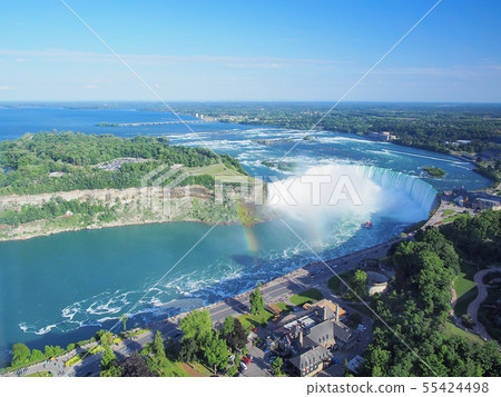 尼亞加拉大瀑布從摩天塔觀景台/尼亞加拉大瀑布 尼亞加拉大瀑布從摩天塔觀景台/尼亞加拉大瀑布 55424498