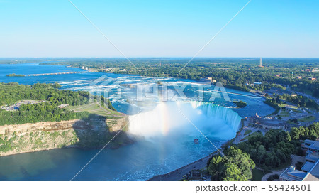 Niagara Falls from the Skylon Tower Observatory / Niagara Falls Niagara Falls from the Skylon Tower Observatory / Niagara Falls 55424501