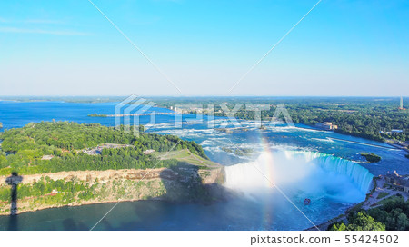 Niagara Falls from the Skylon Tower Observatory / Niagara Falls 55424502
