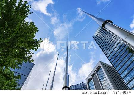[東京]丸之內辦公區的風景 55424939
