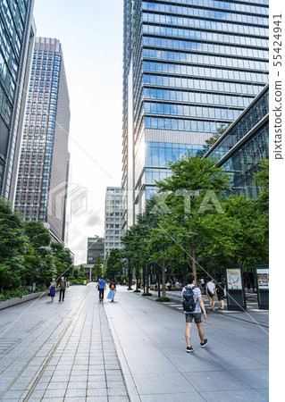 [東京]丸之內辦公區的風景 55424941