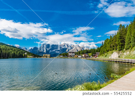 Italy World Heritage Dolomiti Lake Misurina 55425552