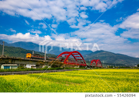 臺灣花蓮玉里火車風光Asia Taiwan Hualien scenery 臺灣花蓮玉里火車風光Asia Taiwan Hualien scenery 55426094
