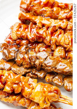 烤雞肉串 55426267