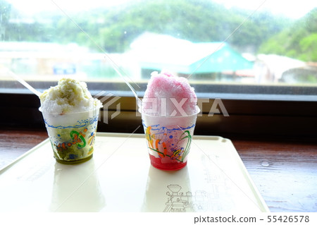Shaved ice from Shimoda Aquarium Shaved ice from Shimoda Aquarium 55426578