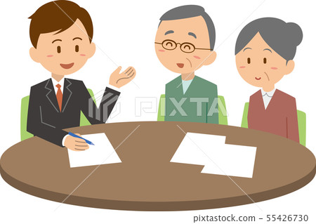 接受從人的年長夫婦解釋 55426730