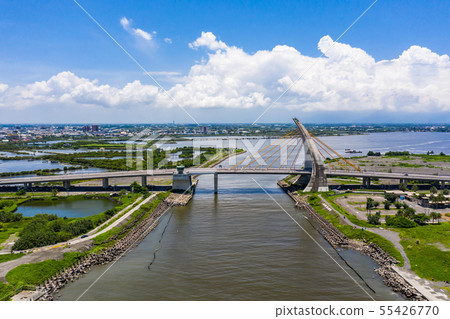 Taiwan Taiwan Pingtung Dapeng Bay Bridge Asia Taiwan Pingtung Bridge 55426770