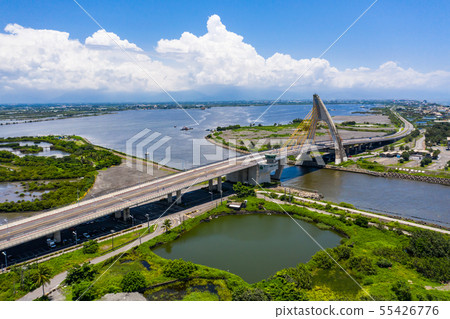 臺灣屏東大鵬灣跨海大橋Asia Taiwan Pingtung Bridge 臺灣屏東大鵬灣跨海大橋Asia Taiwan Pingtung Bridge 55426776