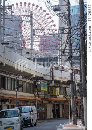大阪梅田/阪急大阪梅田站立交橋附近的風景 大阪梅田/阪急大阪梅田站立交橋附近的風景 55426885