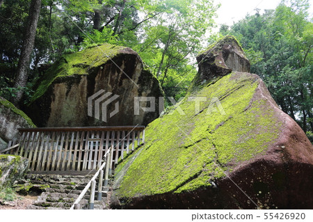 Iwaya rockyin ruins of Kinzan Megaliths Iwaya rockyin ruins of Kinzan Megaliths 55426920