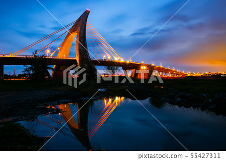 臺灣屏東大鵬灣跨海大橋Asia Taiwan Pingtung Bridge 55427311