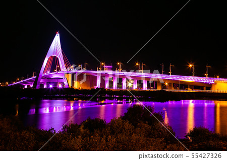 Taiwan Taiwan Pingtung Dapeng Bay Bridge Asia Taiwan Pingtung Bridge 55427326