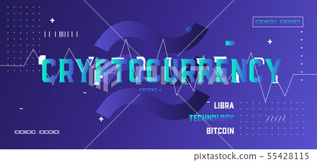 Libra cryptocurrency vector template design Libra cryptocurrency vector template design 55428115