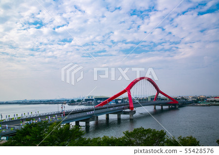 臺灣屏東東港進德大橋 Asia East Pingtung Donggang Bridge 55428576