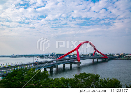 臺灣屏東東港進德大橋 Asia East Pingtung Donggang Bridge 55428577