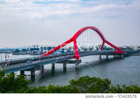 臺灣屏東東港進德大橋 Asia East Pingtung Donggang Bridge 55428578