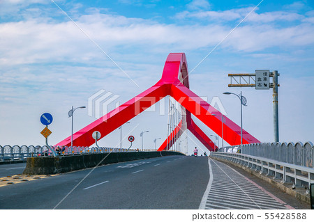 Taiwan Pingtung Donggang Jinde Bridge Asia East Pingtung Donggang Bridge 55428588