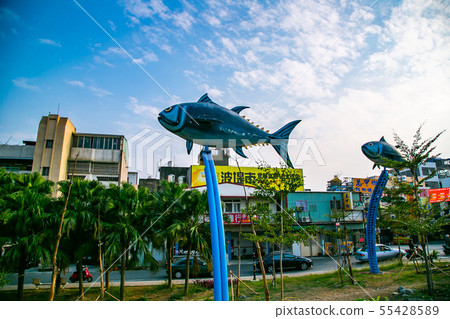 臺灣屏東東港進德大橋 Asia East Pingtung Donggang Bridge 55428589