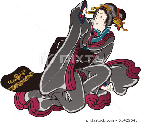 Ukiyoe Woman The 44 Ukiyoe Woman The 44 55429645