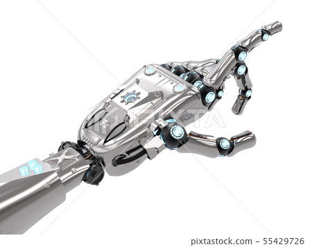 robotic hand pointing robotic hand pointing 55429726