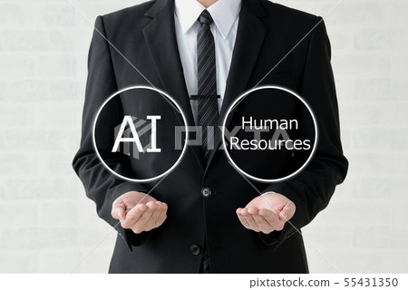 商業形象 - 人工智能還是人力資源? 商業形象 - 人工智能還是人力資源? 55431350