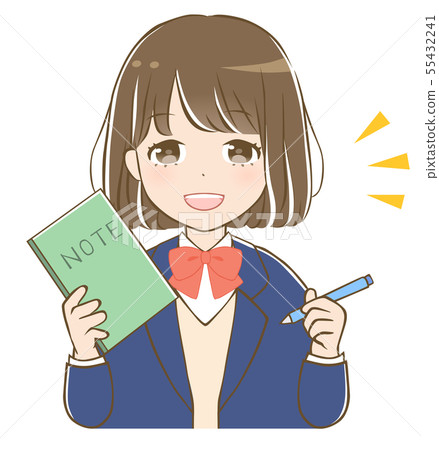 cartoon student