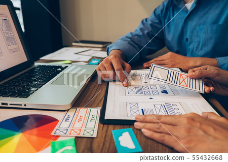 Creative Web Designer planning application and 55432668