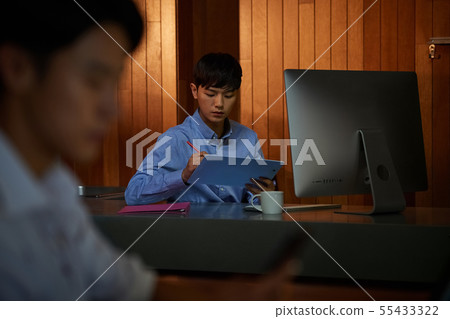 Business overtime image Business overtime image 55433322