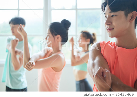 Men and women sportswear fitness Men and women sportswear fitness 55433469