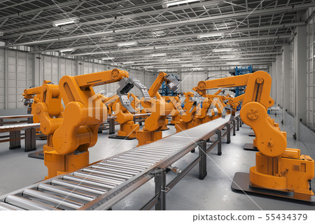 automation industry concept 55434379