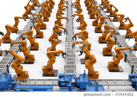 automation industry concept 55434382