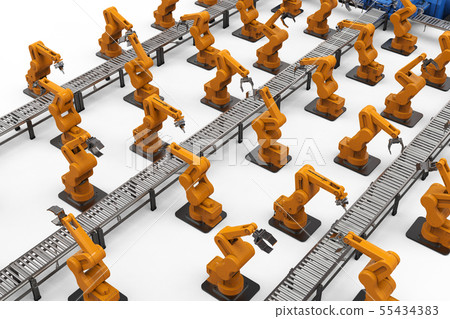 automation industry concept 55434383