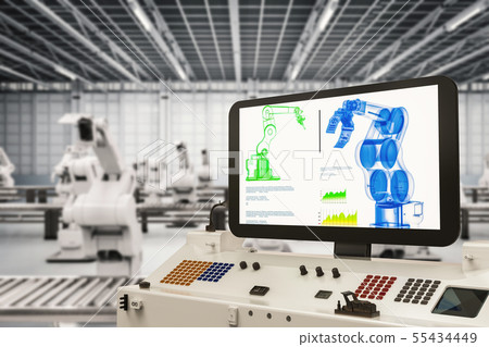 automation industry concept automation industry concept 55434449