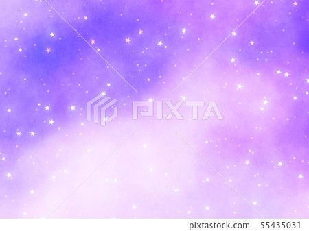 夢幻星空背景 插圖素材 圖庫